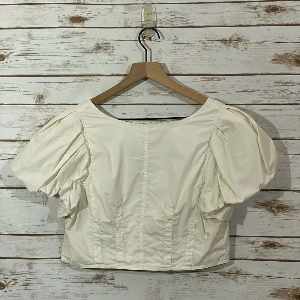 Ulla Johnson Kalena Top - Bone - 10